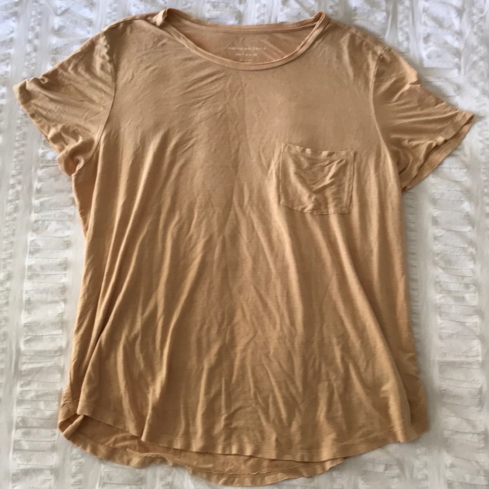 Short sleeve, yellow t-shirt